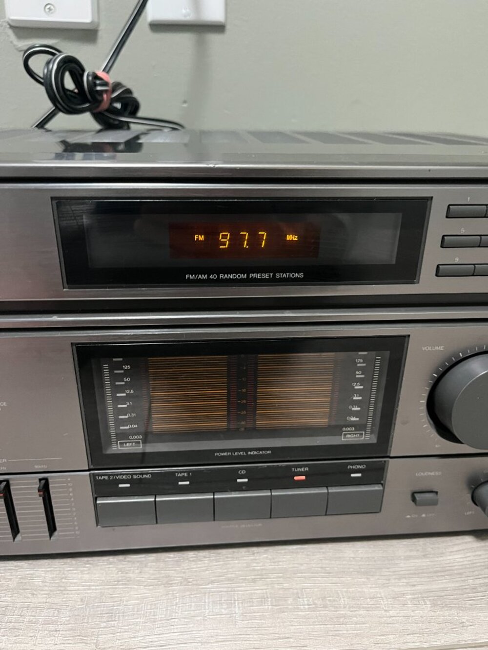 VINTAGE JVC RX-R75TN AMP and RECEIVER Tested Work - Picture 10 of 11